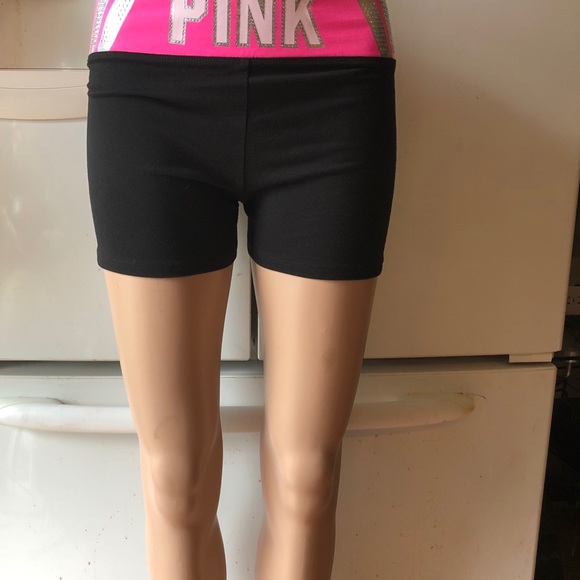 Pink victoria secret yoga shorts for women - Picture 3 of 7